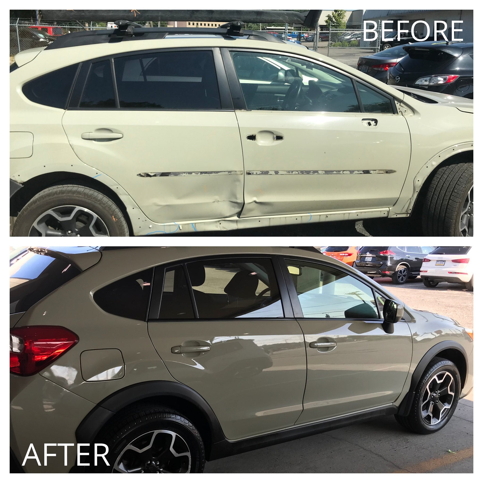 Body Shop Before and After
